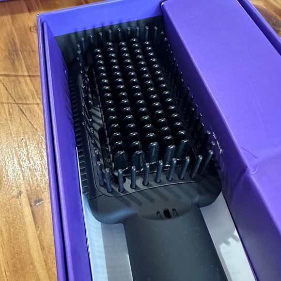 NIB Amika Double Agent 2-in-1 blow dryer + straightening brush - Picture 8 of 14